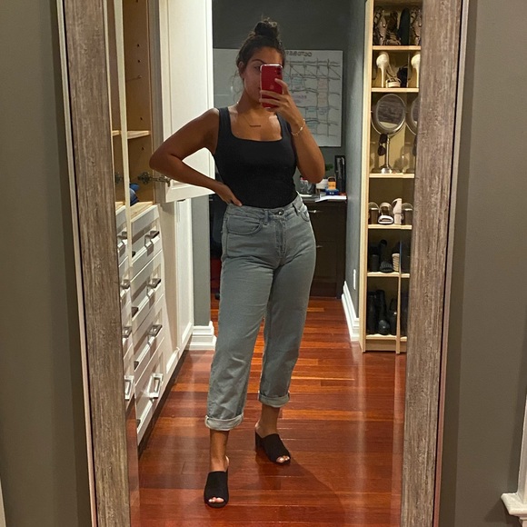 Urban outfitters blue mom jeans